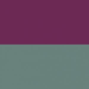 Verde musgo/banda granate