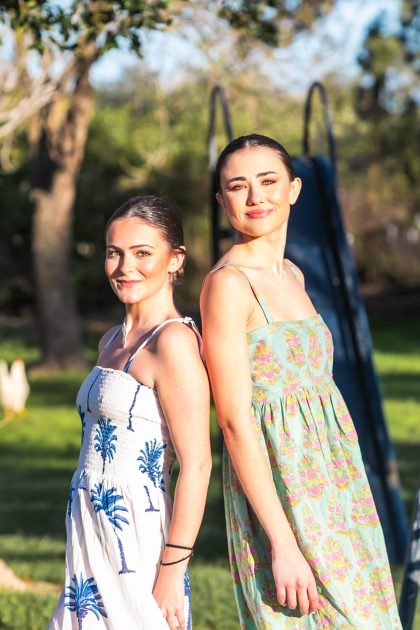 Vestido fruncido. Colección Drops by mom 2025