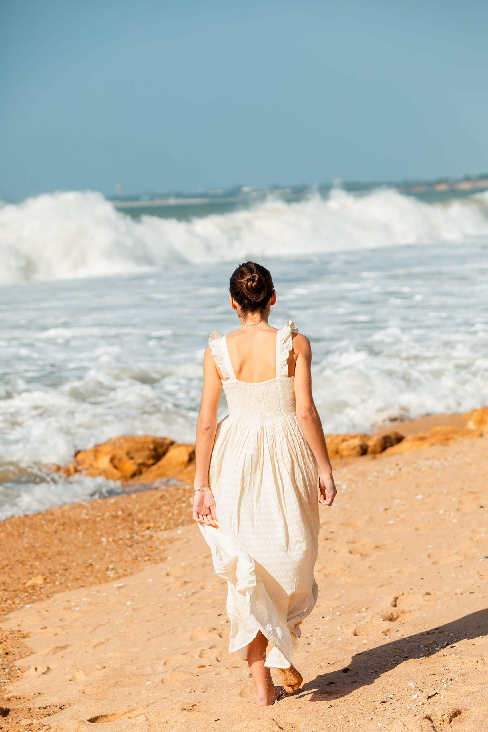 Vestido canesú. Colección 2026 Drops by mom