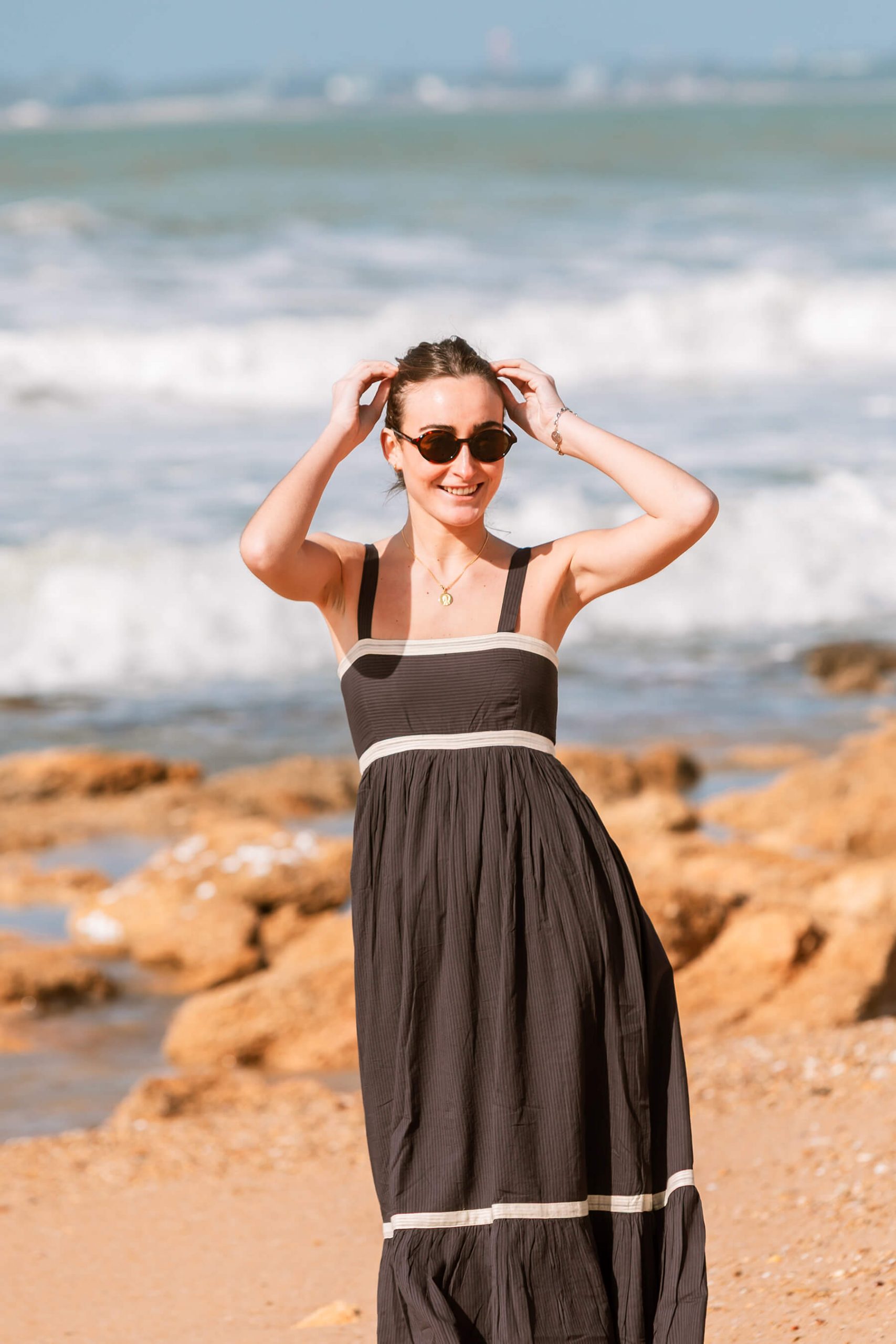 Vestido canesú. Colección 2026 Drops by mom