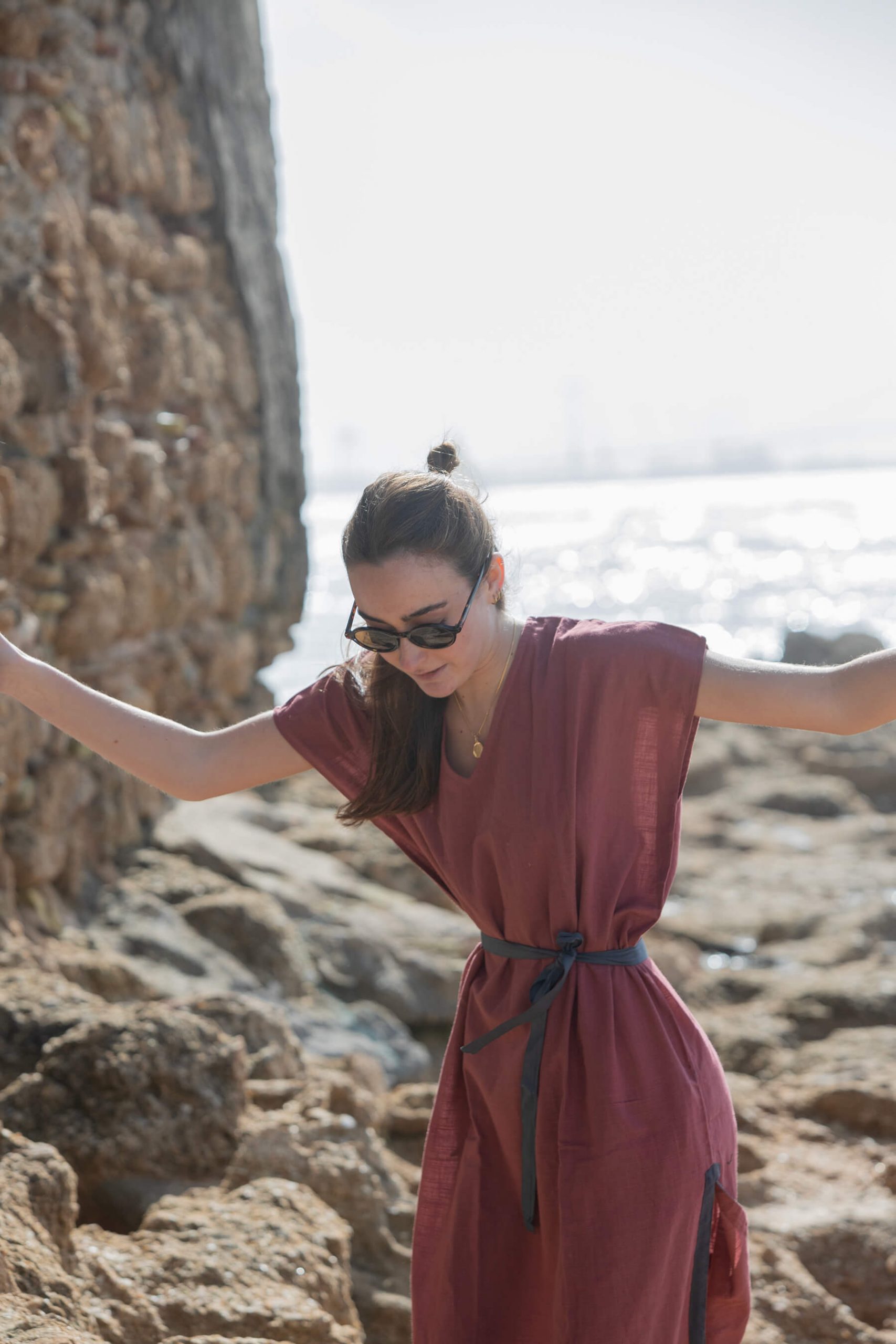 Kaftán mujer, Drops by mom. Colección 2026