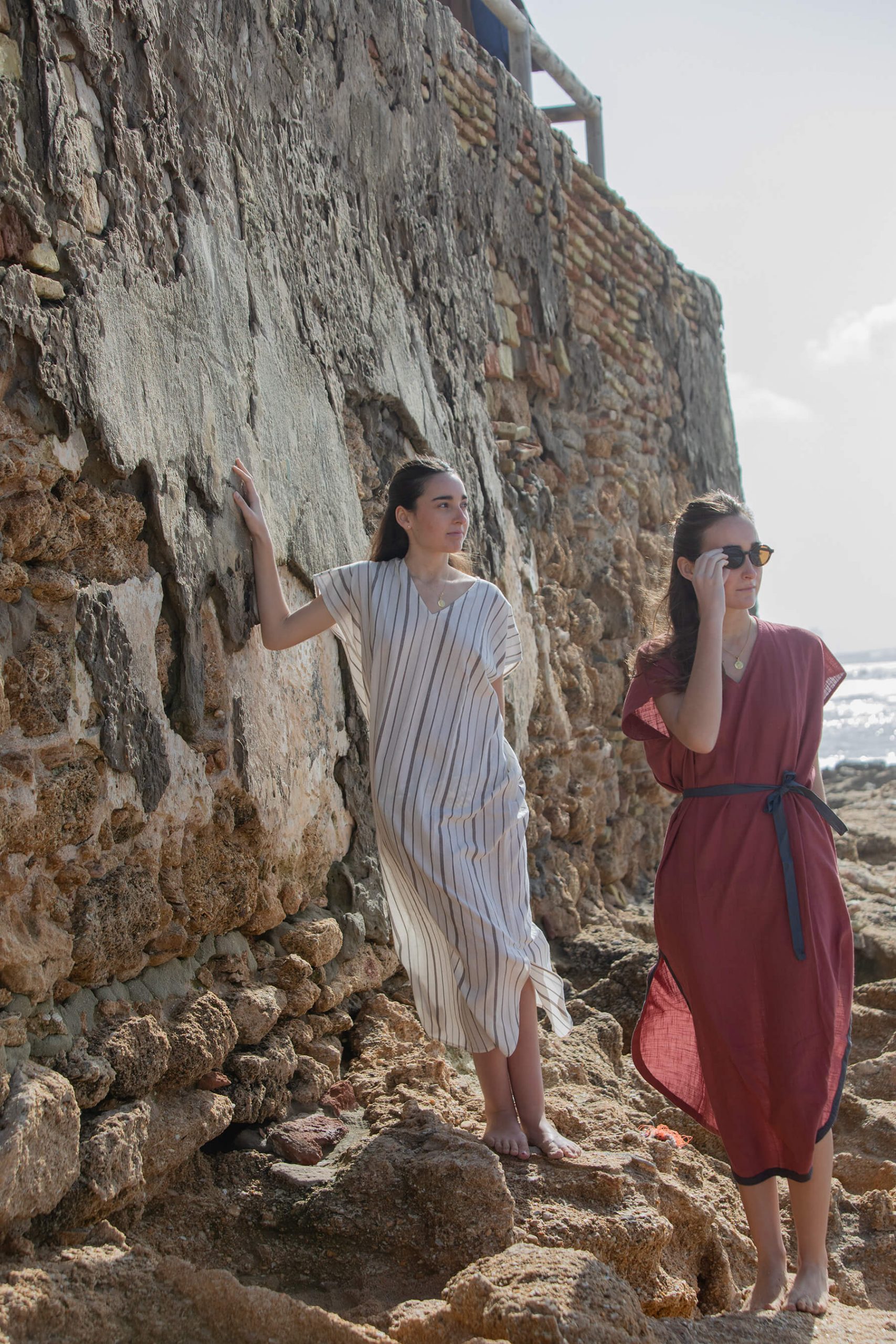 Kaftán mujer, Drops by mom. Colección 2026