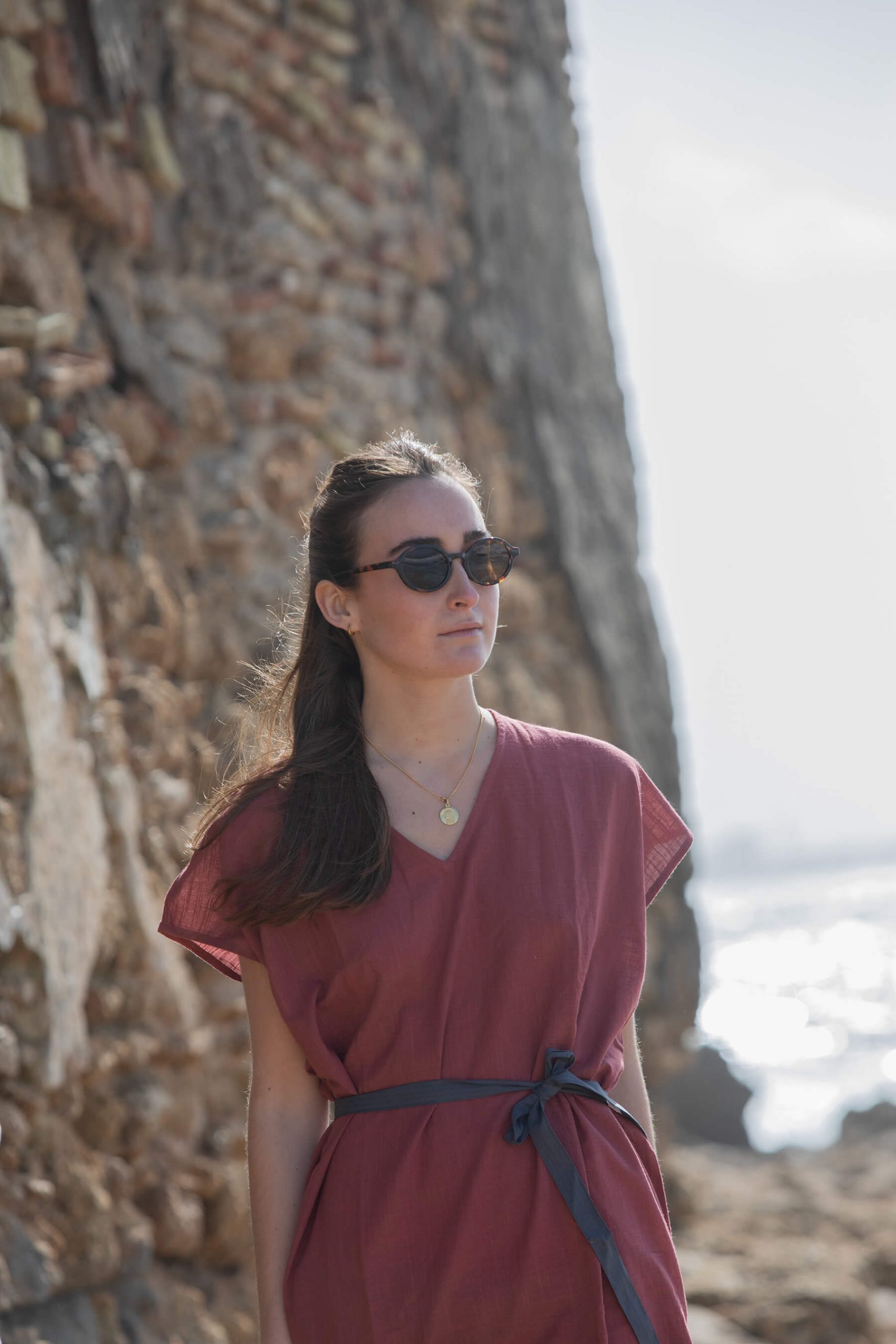 Kaftán mujer, Drops by mom. Colección 2026