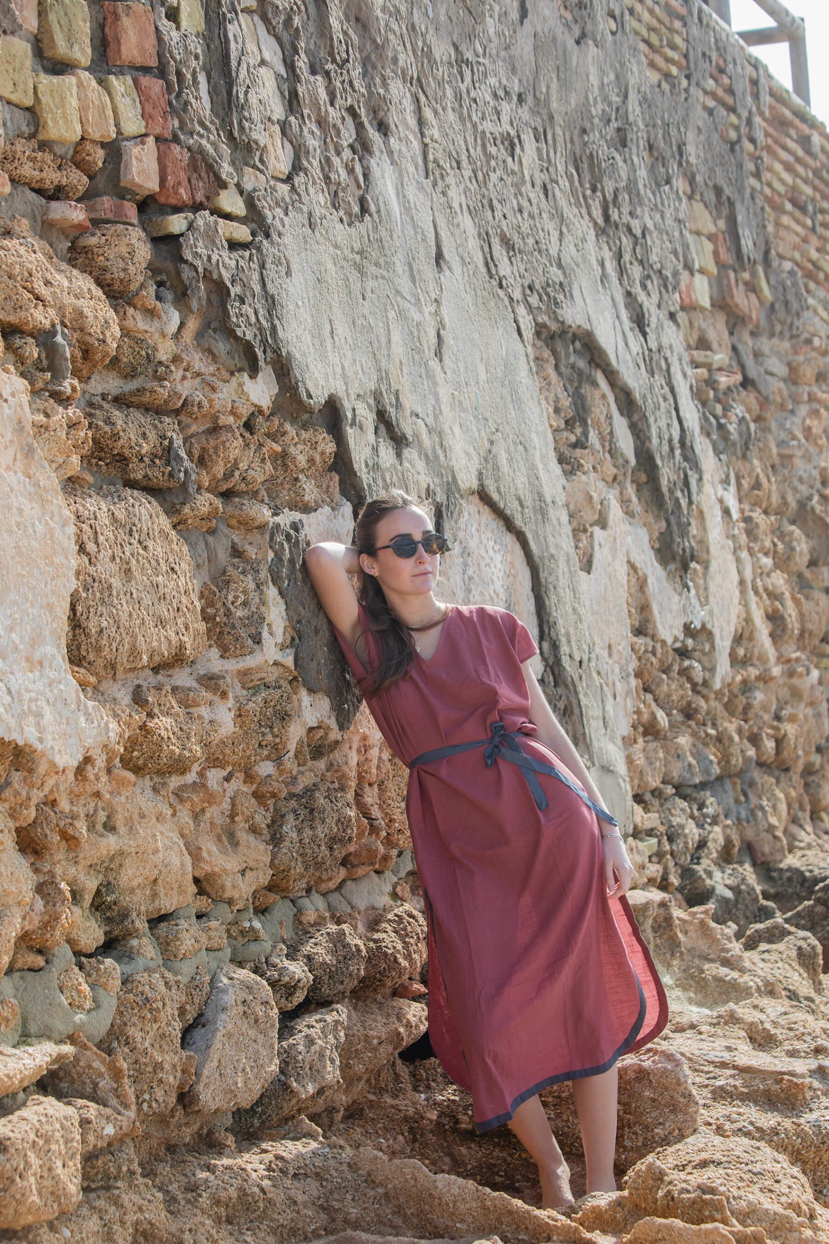 Kaftán mujer, Drops by mom. Colección 2026