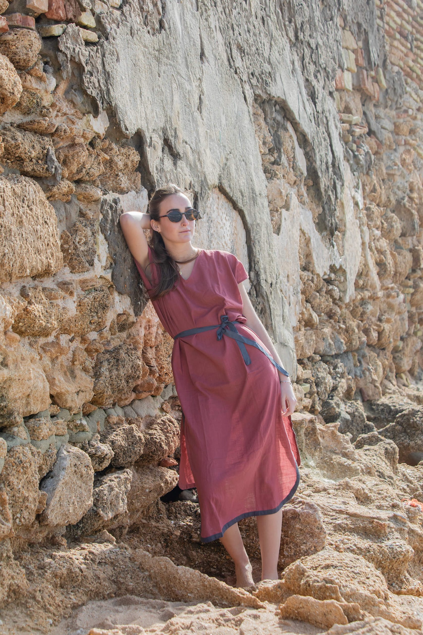 Kaftán mujer, Drops by mom. Colección 2026