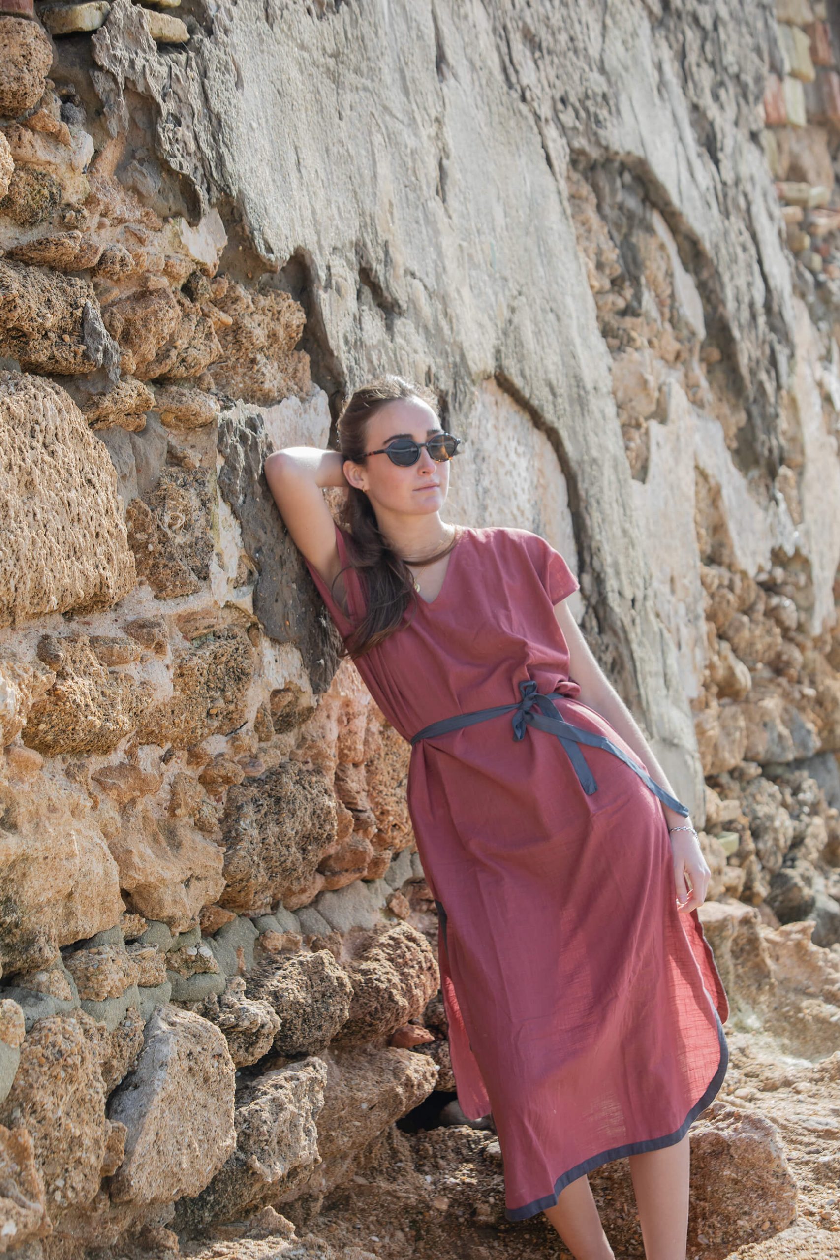 Kaftán mujer, Drops by mom. Colección 2026