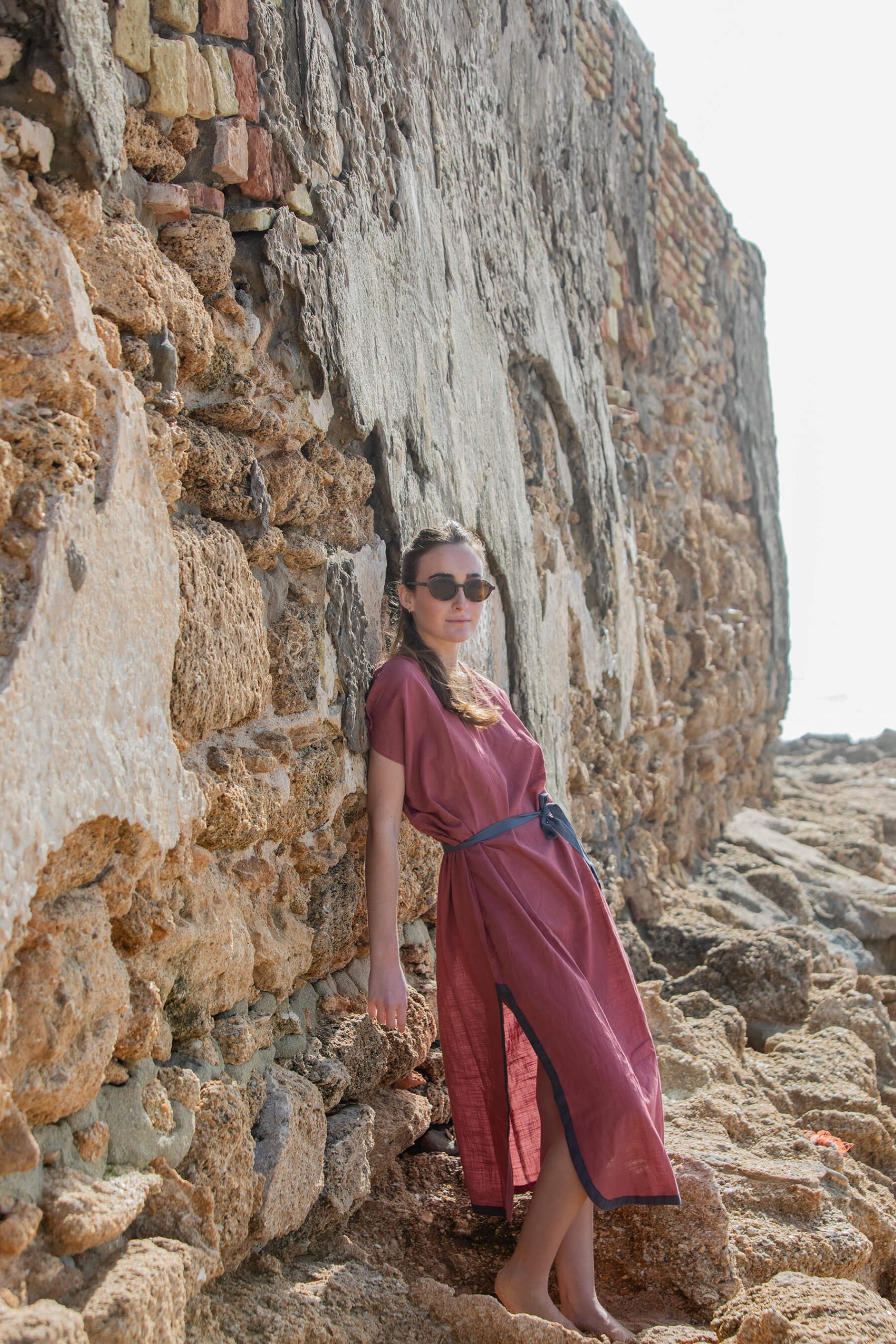 Kaftán mujer, Drops by mom. Colección 2026