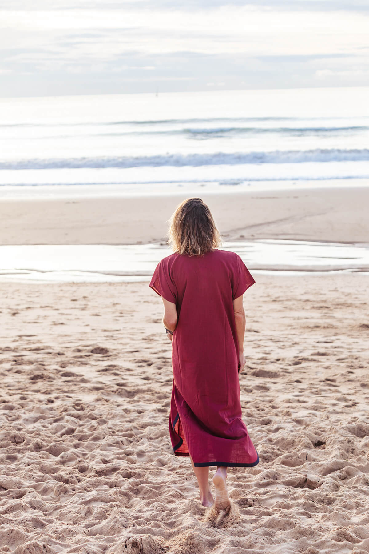 Kaftán teja. Colección Drops by mom 2026