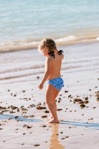 Braguita Rocío (2024). Estampado Liberty azul