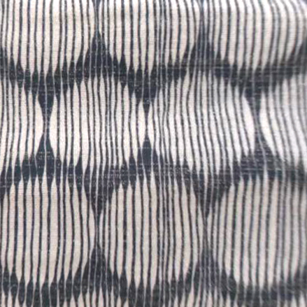 Estampado lúrex Guetraia. Colección DBM 2026